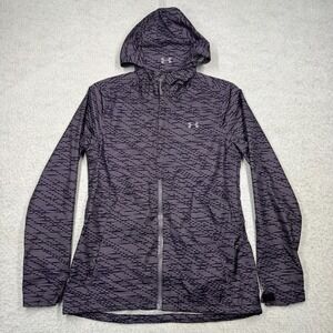Under Armour Storm Windbreaker Full Zip Jacket Purple Women's Size‎ XS